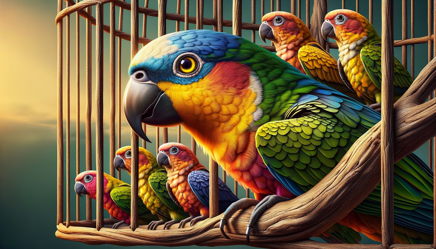 Vögel als Mitbewohner